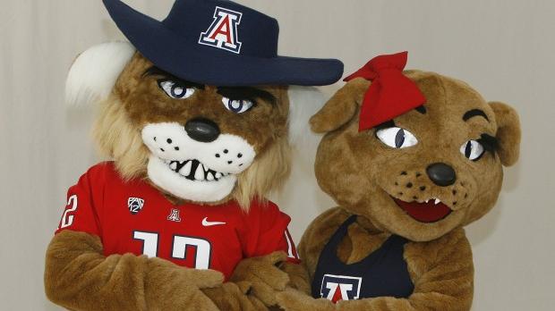 Wilbur and Wilma Wildcat through the years